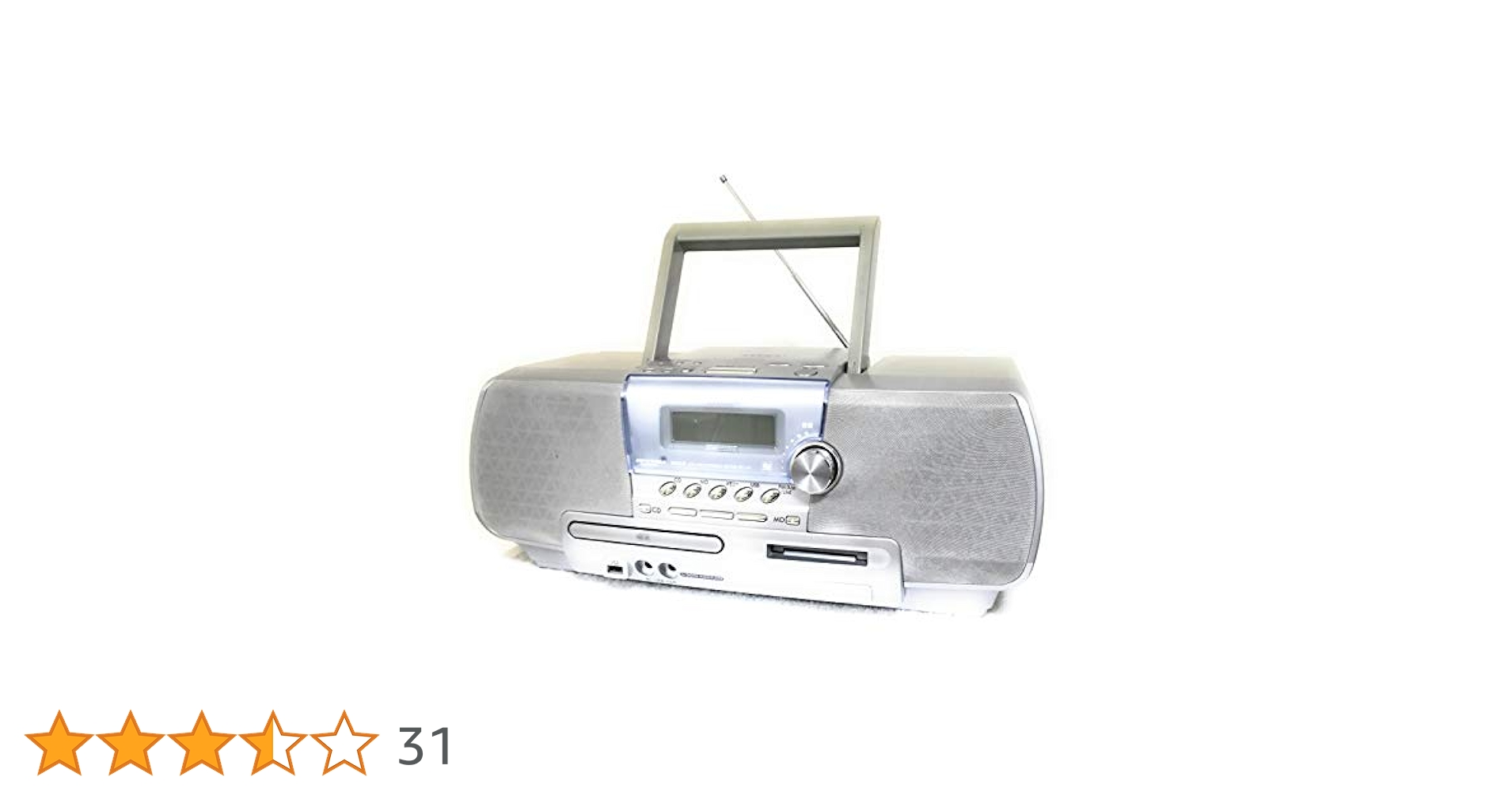 値下❢　ビクター　Victor Clavia RD-M2-S ポータブルシステム ヨドバシ.com - Victor ビクター RD-M2-S (シルバー) [CD-MD
